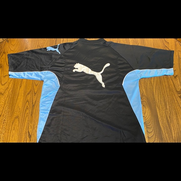 RARE Puma XL SS Lazio Champions League Sideline Warm Up Jersey Trainer Shirt - Picture 2 of 5